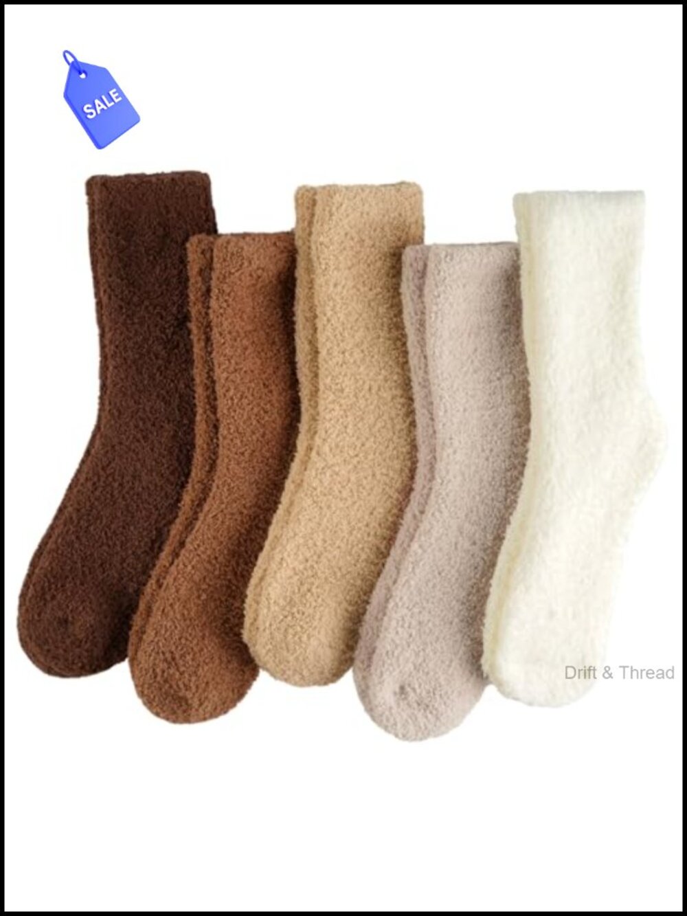 Fuzzy Fluffy Slipper Socks for Women Cozy Home Sleeping Socks